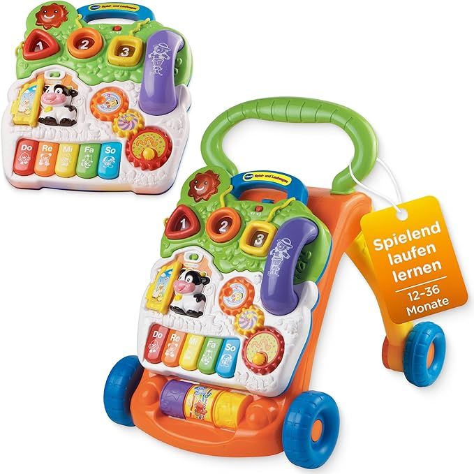 VTech Baby Lauflernwagen mit Musik und Spielboard